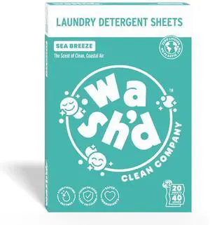 Laundry Detergent Sheets - 3 Enzymes, Skin Safe, Non-Toxic Clean Laundry Detergent Sheets - 3 Enzymes, Skin Safe, Non-Toxic Clean