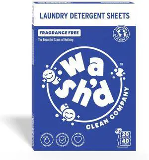 Laundry Detergent Sheets - 3 Enzymes, Skin Safe, Non-Toxic Clean Laundry Detergent Sheets - 3 Enzymes, Skin Safe, Non-Toxic Clean