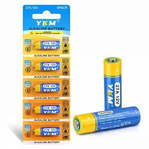 A27 27A 12V Alkaline Batteries LR27A MN27 for Ceiling Fan Remote 5 Pack A27 27A 12V Alkaline Batteries LR27A MN27 for Ceiling Fan Remote 5 Pack