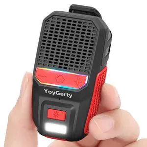 2026 Upgrade Wearable Bluetooth 5.4 Speaker, IPX6 Waterproof Clip on Wireless Speakers, Portable Speaker with RGB Lights and Flash, Built-in Mic,15H Playtime for Cycling/Home/Party/Beach/Outdoor(Red) 2026 Upgrade Wearable Bluetooth 5.4 Speaker, IPX6 Waterproof Clip on Wireless Speakers, Portable Speaker with RGB Lights and Flash, Built-in Mic,15H Playtime for Cycling/Home/Party/Beach/Outdoor(Red)