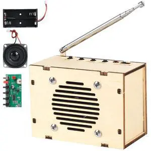 Science Kits for Kids Age 8-12 12-14, STEM Kits for Kids Age 8-10, STEM Toys Build Your Own FM Radio Kit, DIY Electronic Snap Circuits Projects Gifts for Teen Girls Boys 9 11 13 15 16+ (Classic Wood) Science Kits for Kids Age 8-12 12-14, STEM Kits for Kids Age 8-10, STEM Toys Build Your Own FM Radio Kit, DIY Electronic Snap Circuits Projects Gifts for Teen Girls Boys 9 11 13 15 16+ (Classic Wood)