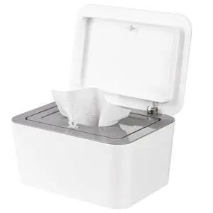 Baby Wipes Dispenser, One-Handed Operation Wipes Container, Baby Wipes Holder with Non-Slip Base, Keeps Wipes Fresh, Easy to Open, Fits Adults & Babies (Grey) Baby Wipes Dispenser, One-Handed Operation Wipes Container, Baby Wipes Holder with Non-Slip Base, Keeps Wipes Fresh, Easy to Open, Fits Adults & Babies (Grey)