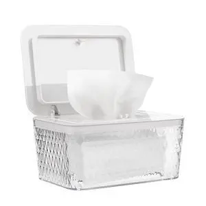 Baby Wipes Dispenser, One-Handed Operation Wipes Container, Baby Wipes Holder with Non-Slip Base, Keeps Wipes Fresh, Easy to Open, Fits Adults & Babies (White) Baby Wipes Dispenser, One-Handed Operation Wipes Container, Baby Wipes Holder with Non-Slip Base, Keeps Wipes Fresh, Easy to Open, Fits Adults & Babies (White)