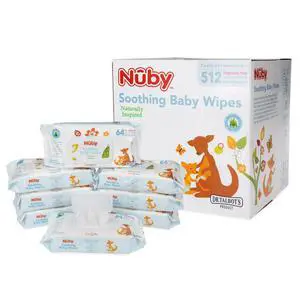 Soothing Ultra Premium Baby Wipes Naturally Inspired with Chamomile, Aloe, and Citroganix, Fragrance Free, Extra Thick, 512 Count Soothing Ultra Premium Baby Wipes Naturally Inspired with Chamomile, Aloe, and Citroganix, Fragrance Free, Extra Thick, 512 Count