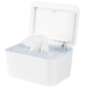 Baby Wipes Dispenser, One-Handed Operation Wipes Container, Baby Wipes Holder with Non-Slip Base, Keeps Wipes Fresh, Easy to Open, Fits Adults & Babies (Light Blue) Baby Wipes Dispenser, One-Handed Operation Wipes Container, Baby Wipes Holder with Non-Slip Base, Keeps Wipes Fresh, Easy to Open, Fits Adults & Babies (Light Blue)