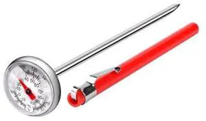 1 Set Silver Meat Thermometer for Grilling, Food Thermometer for Cooking, Milk, Kitchen Thermometer, Pocket Thermometers Food Temperature Probe 1 Set Silver Meat Thermometer for Grilling, Food Thermometer for Cooking, Milk, Kitchen Thermometer, Pocket Thermometers Food Temperature Probe