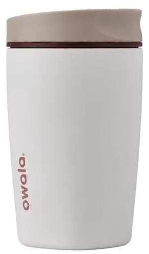 SmoothSip Slider Insulated Stainless Steel Coffee Tumbler, Reusable Iced Coffee Cup, Hot Coffee Travel Mug, BPA Free 12 oz, Vanilla Bean SmoothSip Slider Insulated Stainless Steel Coffee Tumbler, Reusable Iced Coffee Cup, Hot Coffee Travel Mug, BPA Free 12 oz, Vanilla Bean
