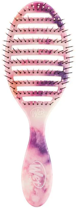Speed Dry Hair Brush - Watermark (Color Wash) - Vented Design and Ultra Soft HeatFlex Bristles Are Blow Dry Safe With Ergonomic Handle Manages Tangle and Uncontrollable Hair - Pain-Free Speed Dry Hair Brush - Watermark (Color Wash) - Vented Design and Ultra Soft HeatFlex Bristles Are Blow Dry Safe With Ergonomic Handle Manages Tangle and Uncontrollable Hair - Pain-Free