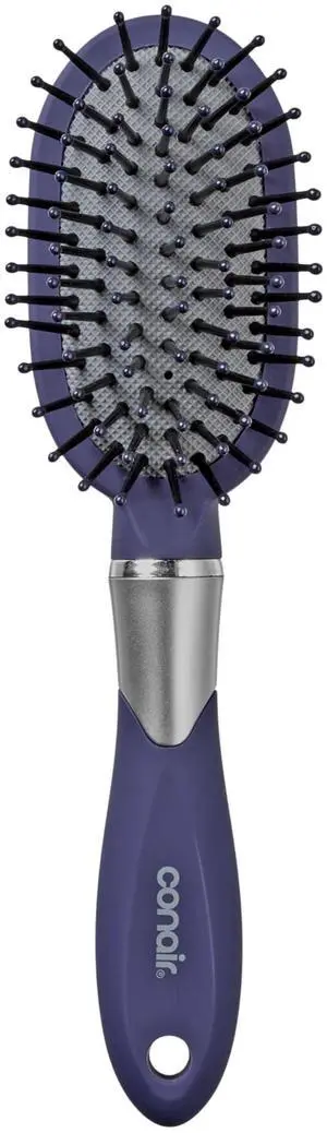 Totally Smooth Mini Hair Brush, Soft-Touch Handle, Ball-Tipped Bristles for Detangling Wet or Dry Hair, Color May Vary Totally Smooth Mini Hair Brush, Soft-Touch Handle, Ball-Tipped Bristles for Detangling Wet or Dry Hair, Color May Vary