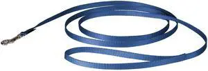 Nylon Dog Leash - Strong, Durable, Traditional Style Leash with Easy to Use Bolt Snap - 3/8 in. x 6 ft., Royal Blue Nylon Dog Leash - Strong, Durable, Traditional Style Leash with Easy to Use Bolt Snap - 3/8 in. x 6 ft., Royal Blue