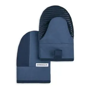 Beacon Two-Tone Non-Slip Mini Oven Mitt Set, Navy/Ink, 5.5"x8", 2 Piece Beacon Two-Tone Non-Slip Mini Oven Mitt Set, Navy/Ink, 5.5"x8", 2 Piece