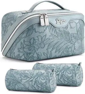Travel Makeup Bags Cosmetic Organizer Bag: Floral Make up Bag Travel Makeup Bags Cosmetic Organizer Bag: Floral Make up Bag