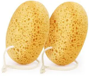 2PCS Bath Sponge, Large Shower Sponge for Women Men, Exfoliating Body Sponges with Dense Foam for Gentle & Deep Cleansing, for Sensitive Dry Skin 2PCS Bath Sponge, Large Shower Sponge for Women Men, Exfoliating Body Sponges with Dense Foam for Gentle & Deep Cleansing, for Sensitive Dry Skin