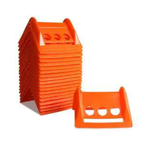 20 Pack Flatbed Edge Protector, Edge Corner Tie Down Protector for Up to 4 Inch Straps, Protects Cargo Edges, Flatbed Accessories Plastic Protector 20 Pack Flatbed Edge Protector, Edge Corner Tie Down Protector for Up to 4 Inch Straps, Protects Cargo Edges, Flatbed Accessories Plastic Protector