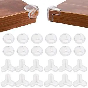 24 Pack Corner Guards Corner Protectors for BabyTable Corner Protectors for BabyFurniture GuardsBaby Proof Corner Protectors to Cover Sharp Furniture 24 Pack Corner Guards Corner Protectors for BabyTable Corner Protectors for BabyFurniture GuardsBaby Proof Corner Protectors to Cover Sharp Furniture