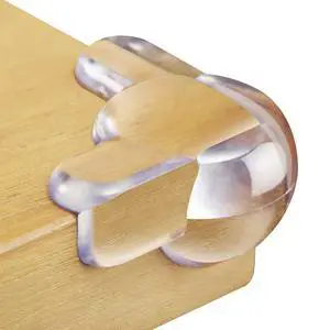 Corner Protectors for Baby (12 Pack) - Patented - New & Improved Edge Protector for Baby Transparent Corner Protectors - Baby Safety Products to Baby Proof Corners and Edges Corner Protectors for Baby (12 Pack) - Patented - New & Improved Edge Protector for Baby Transparent Corner Protectors - Baby Safety Products to Baby Proof Corners and Edges