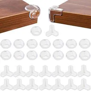 30 Pack Corner Protector for Baby, Clear Corner Protectors, Furniture Corner GuardsBaby Proof Corner Protectors to Cover Sharp Furniture 30 Pack Corner Protector for Baby, Clear Corner Protectors, Furniture Corner GuardsBaby Proof Corner Protectors to Cover Sharp Furniture