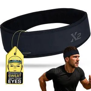 X Series Pullover Sweatband, Men, 2 Inch Wide, L/XL X Series Pullover Sweatband, Men, 2 Inch Wide, L/XL