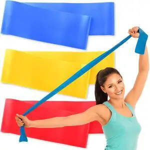 Resistance Bands for Working Out, Physical Therapy, Yoga & Pilates Resistance Bands for Working Out, Physical Therapy, Yoga & Pilates