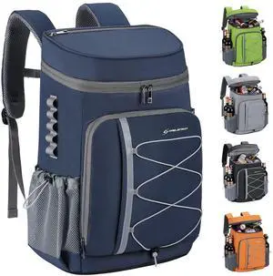 35 Can Insulated Cooler Backpack, Leakproof Soft Lunch Ice Bag 35 Can Insulated Cooler Backpack, Leakproof Soft Lunch Ice Bag