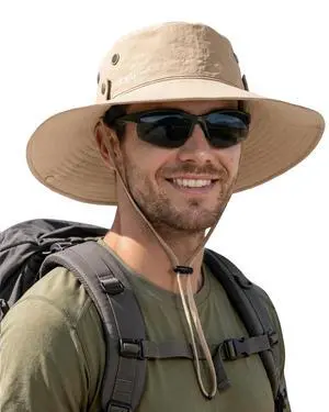 Sun Hats for Men Fishing Hat UPF Protection Wide Brim Bucket Hat Sun Hats for Men Fishing Hat UPF Protection Wide Brim Bucket Hat