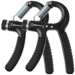 2 Pack Hand Grip Strengthener Adjustable Resistance 22-110 Lbs (10-50kg) -Hand Grip Exerciser, Strengthen Grip, Hand Squeezer, Forearm Grip, Hand Exercise, Gripper, Finger Strengthener 2 Pack Hand Grip Strengthener Adjustable Resistance 22-110 Lbs (10-50kg) -Hand Grip Exerciser, Strengthen Grip, Hand Squeezer, Forearm Grip, Hand Exercise, Gripper, Finger Strengthener