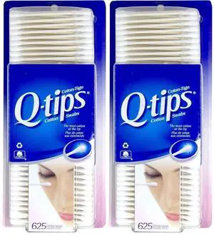 2 x Cotton Swabs, 625 ct 2 x Cotton Swabs, 625 ct