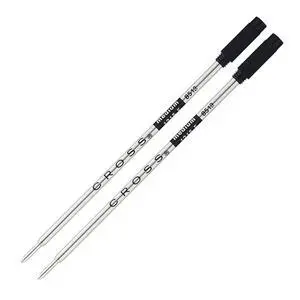 Ballpoint Pen Refill - Black - Medium - 2-Pack - Refill for Consistent Ink Flow - Quick-Drying & Ballpoint Pen Refill - Black - Medium - 2-Pack - Refill for Consistent Ink Flow - Quick-Drying &