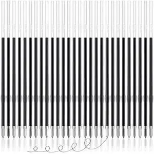 100Pcs Ink Pen Refills Replaceable, 0.7mm Black Ballpoint Pen Refill 100Pcs Ink Pen Refills Replaceable, 0.7mm Black Ballpoint Pen Refill
