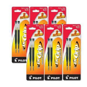 Dr. Grip Center of Gravity Ballpoint Pen Refills, Medium Point, Black Ink, 6 Packs of 2 Refills (12 Refills Total) Check Compatibility First Dr. Grip Center of Gravity Ballpoint Pen Refills, Medium Point, Black Ink, 6 Packs of 2 Refills (12 Refills Total) Check Compatibility First