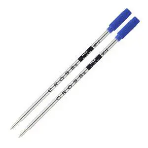 Ballpoint Pen Refill, Blue, Fine Point, 2-Pack Refill Set Ballpoint Pen Refill, Blue, Fine Point, 2-Pack Refill Set