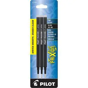 Fine Point 0.7 mm, Pack of 3, Black Fine Point 0.7 mm, Pack of 3, Black