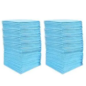 (100 Pads) Ultra Absorbency Pet Toilet Training Pads 18" x 13" Moisture Locking Technology Turns Liquid into Gel - Perfect for Rabbits and Guinea Pigs (100 Pads) Ultra Absorbency Pet Toilet Training Pads 18" x 13" Moisture Locking Technology Turns Liquid into Gel - Perfect for Rabbits and Guinea Pigs