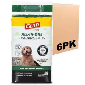 Pets Activated Carbon Disposable Dog Training Pads, 14 Count Pets Activated Carbon Disposable Dog Training Pads, 14 Count
