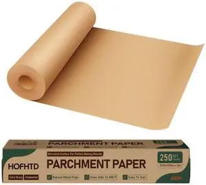 Parchment Paper for Baking, 15 in x 200 ft Air Fryer Disposable Paper Liner, Non-Stick Unbleached Parchment Paper Roll, Baking Paper Roll for Grilling, Steaming, Pans, Oven Parchment Paper for Baking, 15 in x 200 ft Air Fryer Disposable Paper Liner, Non-Stick Unbleached Parchment Paper Roll, Baking Paper Roll for Grilling, Steaming, Pans, Oven
