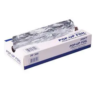 Aluminum Foil Sheets, Pre-Cut Foil Sheets, for Home Restaurant Food Processing, High-Temperature Resistant Non-Stick Type, Pop Up Single Sheets, 200 Sheets (12 in) Aluminum Foil Sheets, Pre-Cut Foil Sheets, for Home Restaurant Food Processing, High-Temperature Resistant Non-Stick Type, Pop Up Single Sheets, 200 Sheets (12 in)