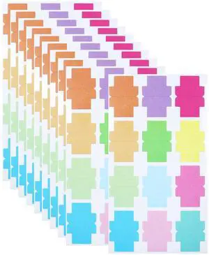 120 Pieces Sticky Blank Monthly Index Tabs Double-Sided Page Marker 120 Pieces Sticky Blank Monthly Index Tabs Double-Sided Page Marker