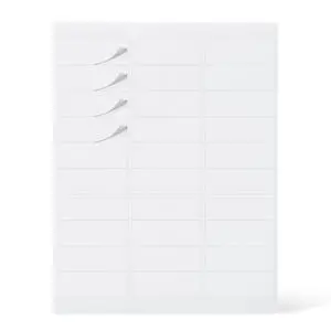 Printable Address Labels, White, 1" x 2-5/8", 3000 Blank Mailing Labels Printable Address Labels, White, 1" x 2-5/8", 3000 Blank Mailing Labels