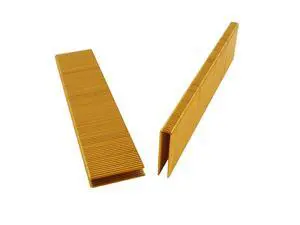 9015 5/8-Inch Length x 1/4-Inch Narrow Crown x 18 Gauge Galvanized Finish Staples (5,000 per box) 9015 5/8-Inch Length x 1/4-Inch Narrow Crown x 18 Gauge Galvanized Finish Staples (5,000 per box)
