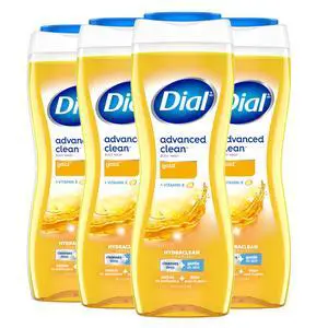 Body Wash, Advanced Clean Gold, 16 Fl Oz, Pack of 4, Hydraclean Complex & Vitamin E, Gentle, Leaves Skin Feeling Nourished, Dermatologist-Tested, No Parabens & Sulfates Body Wash, Advanced Clean Gold, 16 Fl Oz, Pack of 4, Hydraclean Complex & Vitamin E, Gentle, Leaves Skin Feeling Nourished, Dermatologist-Tested, No Parabens & Sulfates