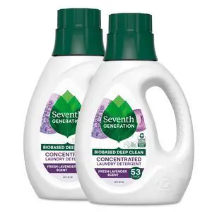Concentrated Laundry Detergent, Fresh Lavender scent, 40 oz, Pack of 2 (106 Loads) Concentrated Laundry Detergent, Fresh Lavender scent, 40 oz, Pack of 2 (106 Loads)