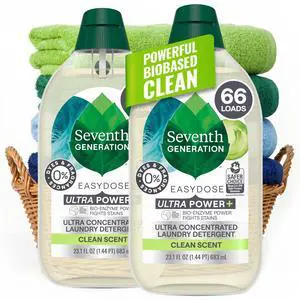 Laundry Detergent Ultra Concentrated Clean Scent oz 2 Pack 132 Loads, Clear, Power Plus, 23.1 Ounce Laundry Detergent Ultra Concentrated Clean Scent oz 2 Pack 132 Loads, Clear, Power Plus, 23.1 Ounce