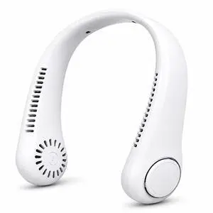 Portable Neck Fan Rechargeable 4000mAh, Hands Free Wearable Personal Fan with 3 Speeds, 360° Adjustable Dual Fan Heads, Bladeless Cooling Fan for Travel, Office, Outdoor Activities, White Portable Neck Fan Rechargeable 4000mAh, Hands Free Wearable Personal Fan with 3 Speeds, 360° Adjustable Dual Fan Heads, Bladeless Cooling Fan for Travel, Office, Outdoor Activities, White