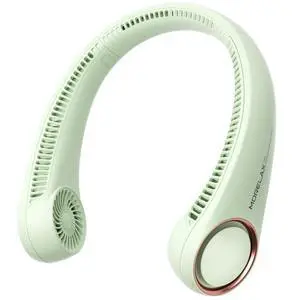 Neck Fan, USB Rechargeable Personal Fan,Hand Free Bladeless Portable Fans,4000 mAh, 3 Speeds,72 Air Faster softer 360° Cooling, Ultra Quiet,Gift Suitable for Home, Office, Travel, Sports Green Neck Fan, USB Rechargeable Personal Fan,Hand Free Bladeless Portable Fans,4000 mAh, 3 Speeds,72 Air Faster softer 360° Cooling, Ultra Quiet,Gift Suitable for Home, Office, Travel, Sports Green