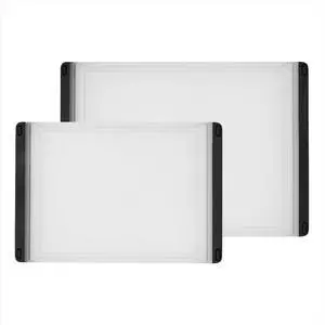 Good Grips 2-Piece Plastic Cutting Board Set - Double-Sided Good Grips 2-Piece Plastic Cutting Board Set - Double-Sided