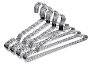 Wire Coat Hangers 40 Pack Strong Heavy Duty Stainless Steel Metal Ultra Thin Space Saving Clothes Hangers 16.5 Inch Wire Coat Hangers 40 Pack Strong Heavy Duty Stainless Steel Metal Ultra Thin Space Saving Clothes Hangers 16.5 Inch