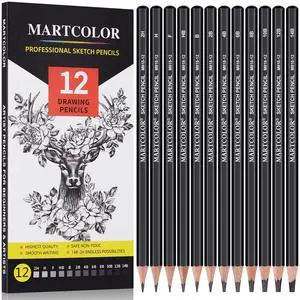 Drawing Sketching Pencils Set, 12 Pack Graphite Pencils(14B - 2H) Drawing Sketching Pencils Set, 12 Pack Graphite Pencils(14B - 2H)