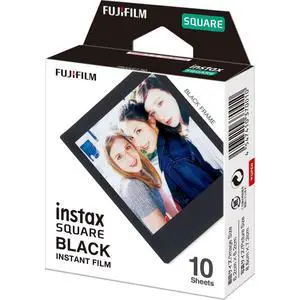 Instax Square Black Film - 10 Exposures Instax Square Black Film - 10 Exposures