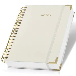 Aesthetic Thick Spiral Notebook Journal For Women in B5 Format - Modern Linen Hardcover College Ruled Note Book With 300 Lined Pages - Perfect For Writing And Staying Organized at Work or School Aesthetic Thick Spiral Notebook Journal For Women in B5 Format - Modern Linen Hardcover College Ruled Note Book With 300 Lined Pages - Perfect For Writing And Staying Organized at Work or School