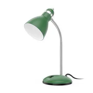Metal Desk Lamp, Adjustable GooseNeck Reading Light for Bedroom Metal Desk Lamp, Adjustable GooseNeck Reading Light for Bedroom